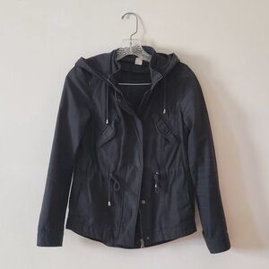 H&M Anorak Jacket | US 2 | Black